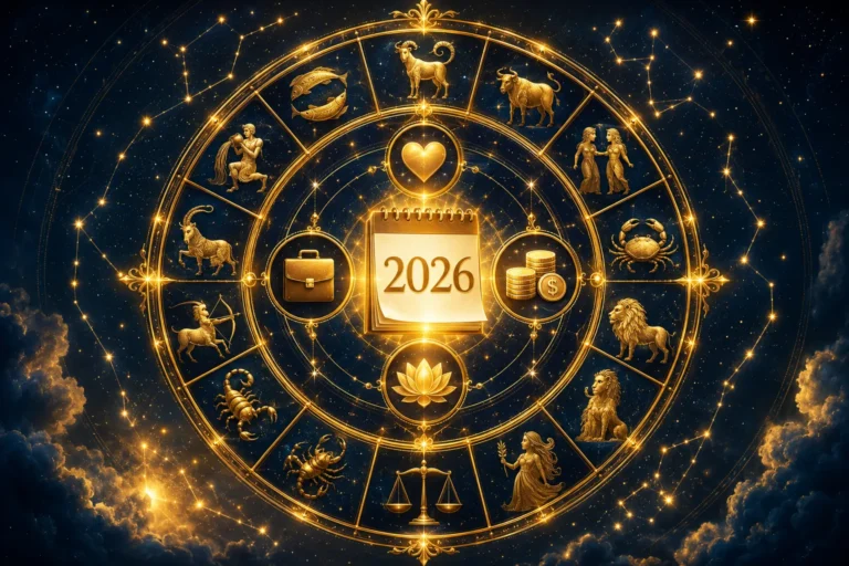 Jahreshoroskop 2026 für alle Sternzeichen: Liebe, Beruf, Finanzen und persönliche Entwicklung