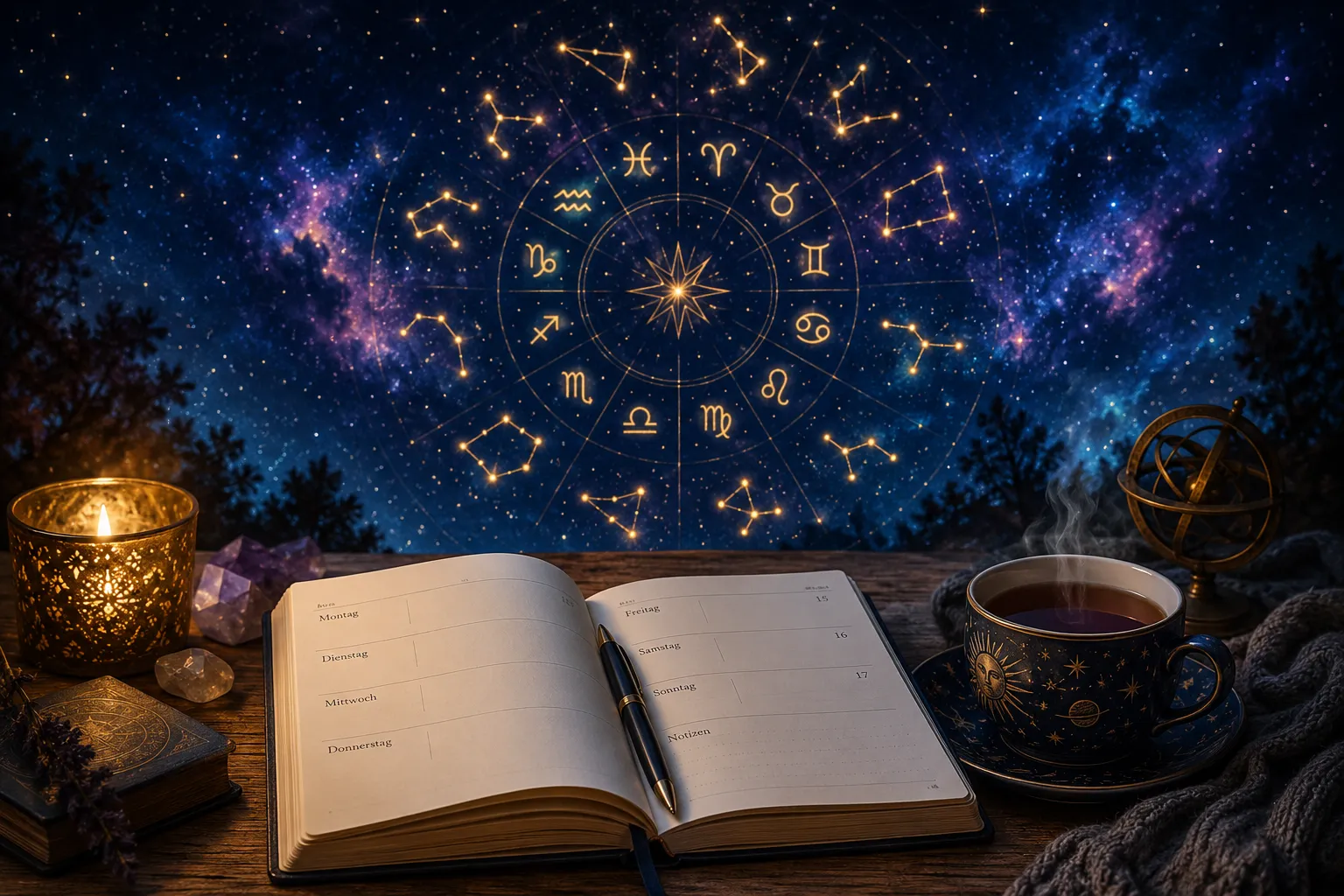 Wochenhoroskop: Deine Sterne von Montag bis Sonntag für alle Sternzeichen