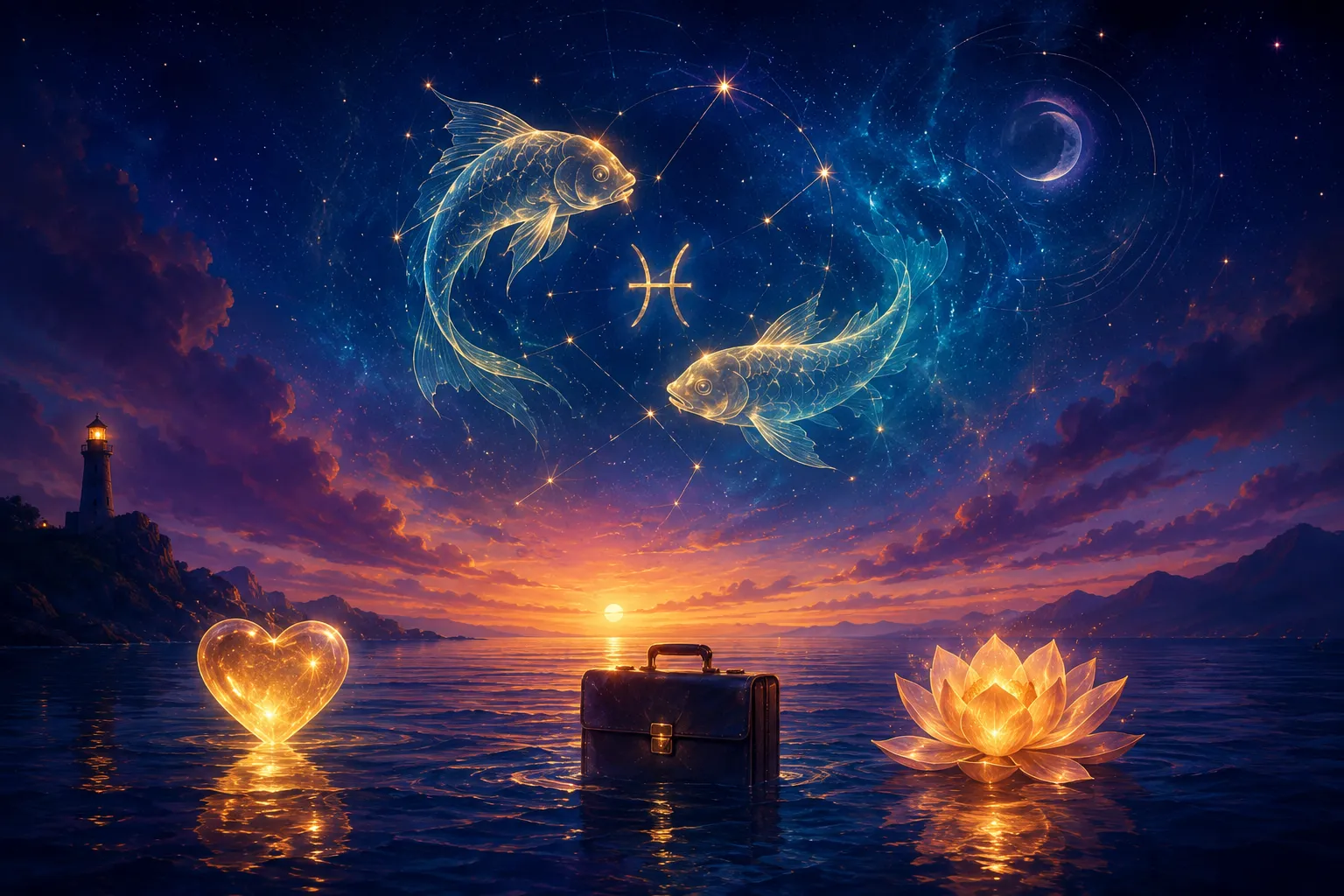 Fische Horoskop: Tageshoroskop, Liebe, Beruf und spirituelle Entwicklung