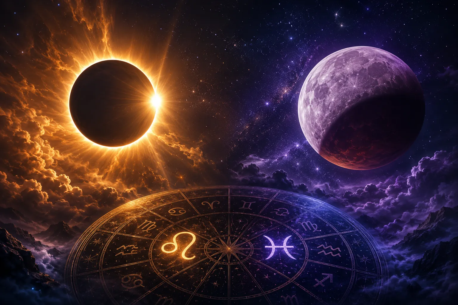 Horoskop August 2026: Monat voller Wendepunkte durch zwei Finsternisse
